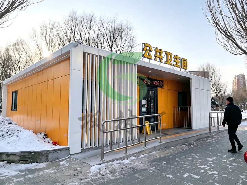 城市街头的现代驿站：沈阳市政移动厕所项目